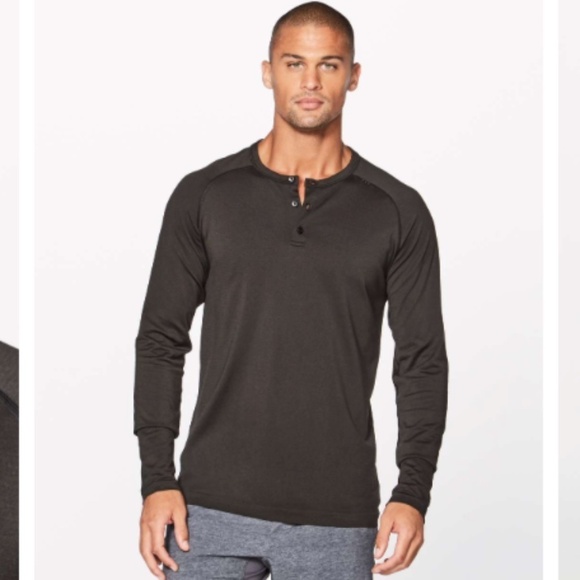 Lululemon Metal Vent Tech Long Sleeve Henley - Picture 1 of 5